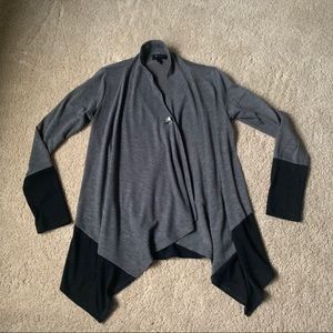 Black and grey cardigan